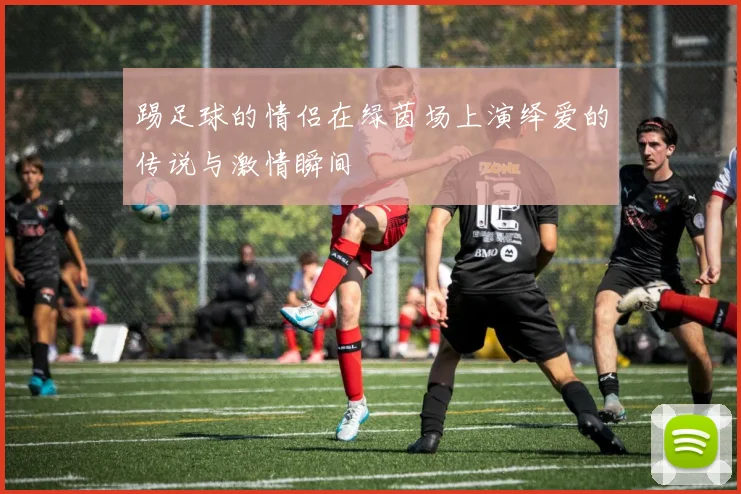 踢足球的情侣在绿茵场上演绎爱的传说与激情瞬间